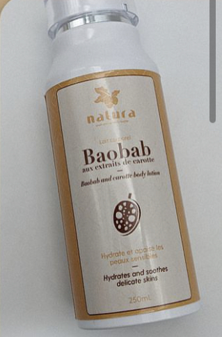 Lait corporel baobab