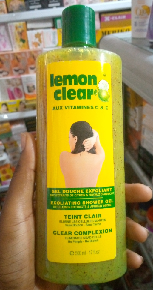 Gel de douche lemon clear