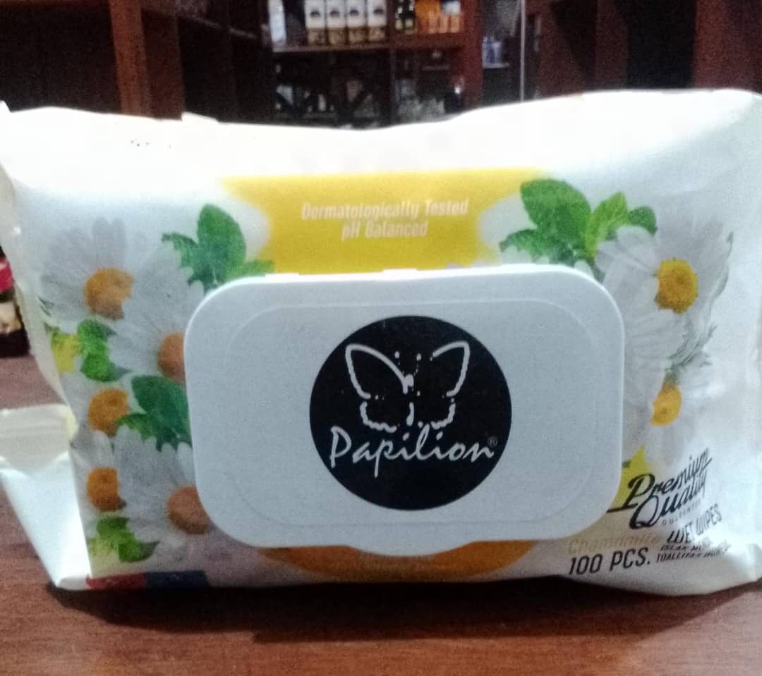 Lingettes papillon