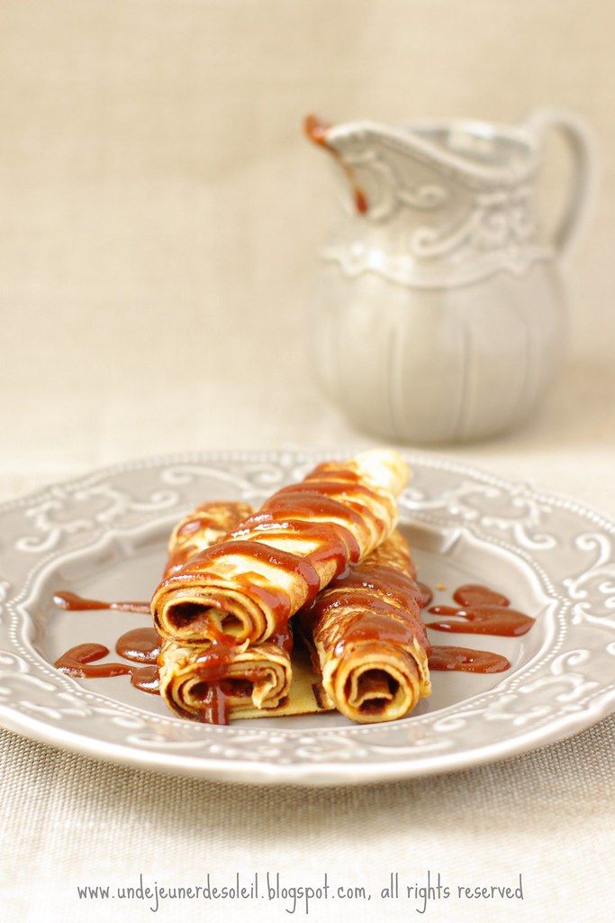 Crêpes au caramel